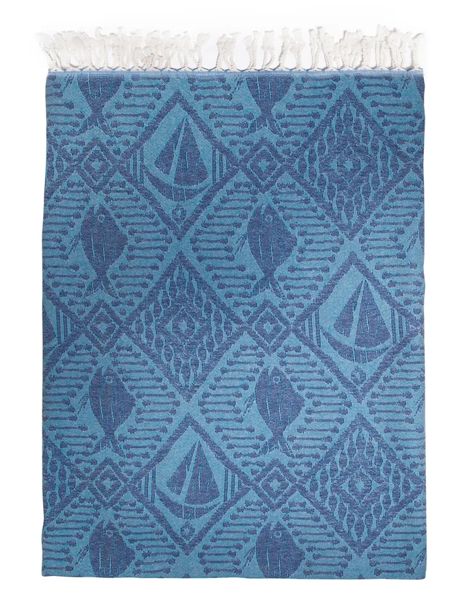 أنيموس Anemoss Sail Patterned Turkish Peshtemal